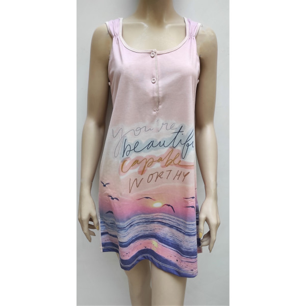 Camisa de Noite s/manga Sunset 22032