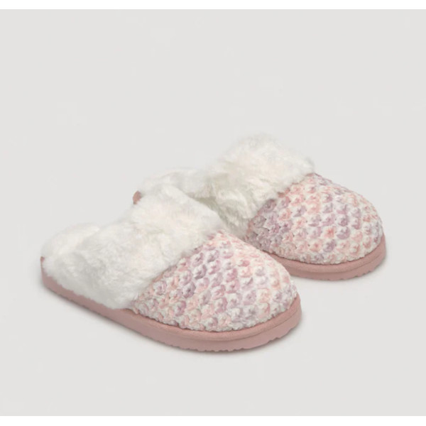 Chinelo polar Arco-íris Rosa 14054