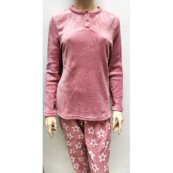 Pijama Polar Pink Star 41918