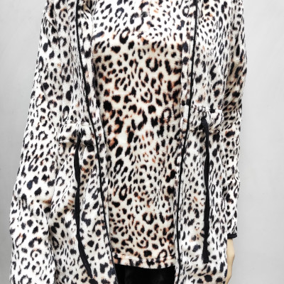 Robe Polar de Fecho Leopardo 41969