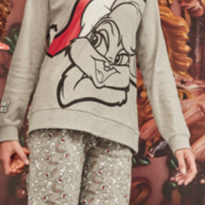 Pijama com manga Fino Lola Bunny NATAL 2014