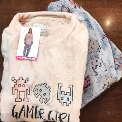 Pijama polar Gamer Girl 23211