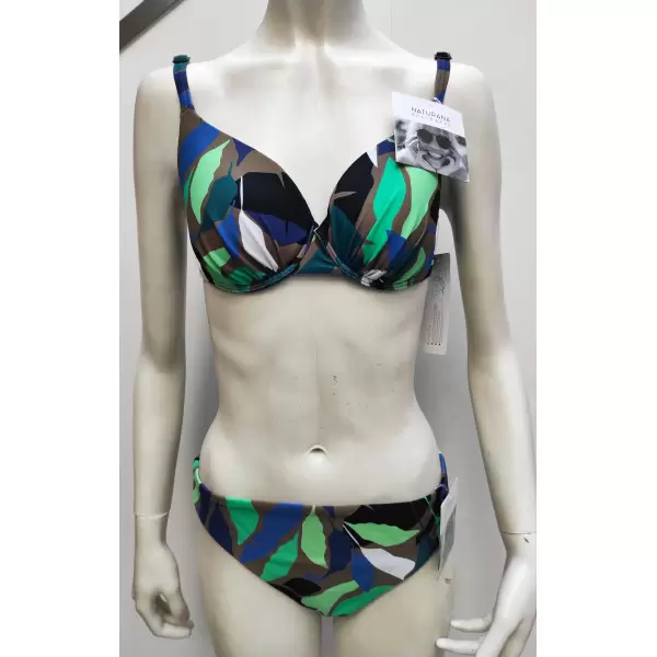 Bikini de Praia Folhas Verde&Azul 77055 C