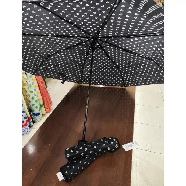 Guarda-chuva pequeno Manual 12332 Black Patterns