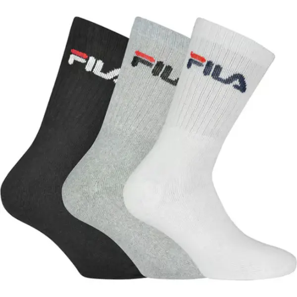 Meia cano Fila alto Desporto 9505 pack X3