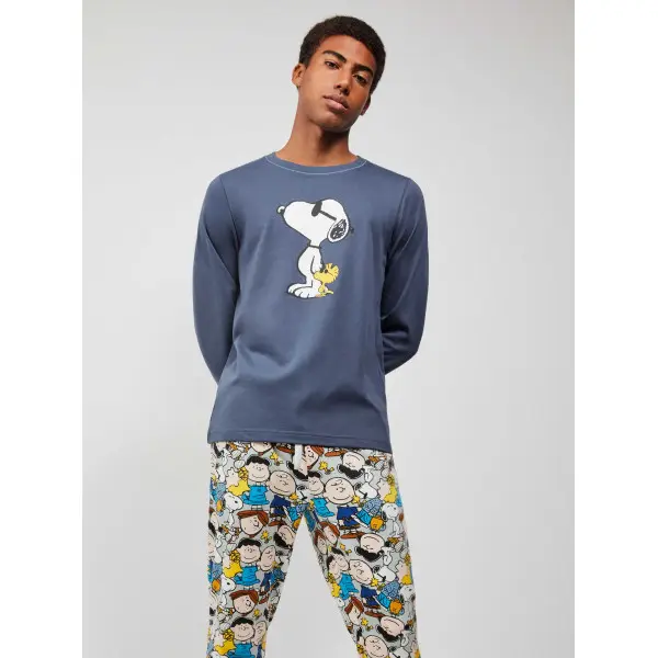 Pijama fino manga comprida Snoopy's People 20218