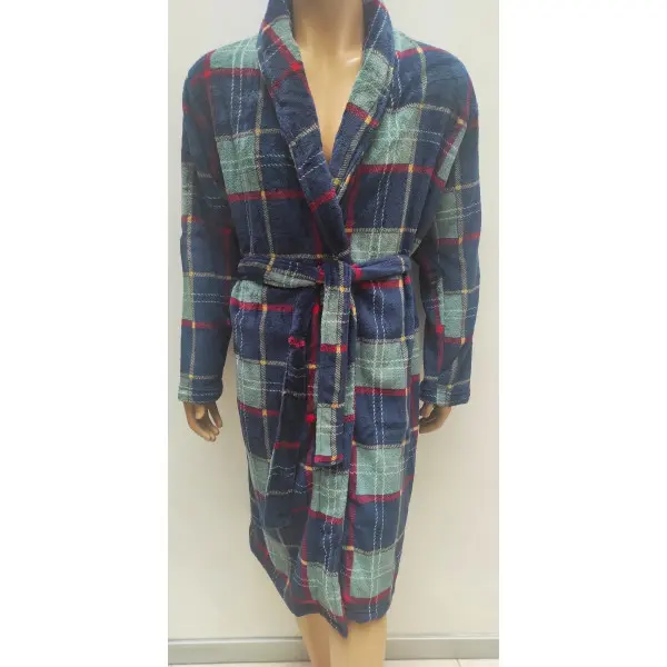 Robe Polar Xadrez Tricolor 391039