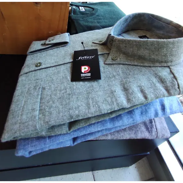 Camisa Flanela Grossa Lisa