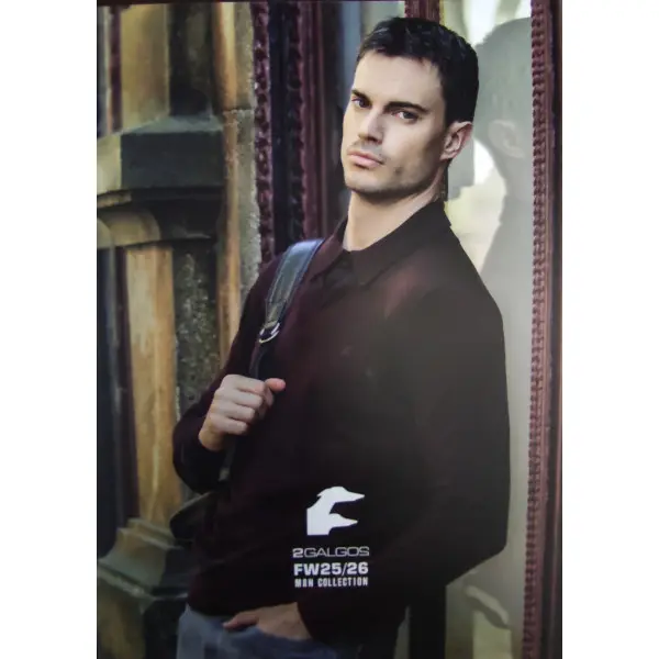 Polo manga comprida M163 Algodão Basic