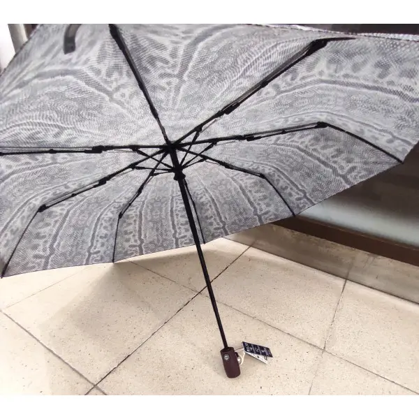 Guarda-chuva pequeno pele-de-cobra 21813