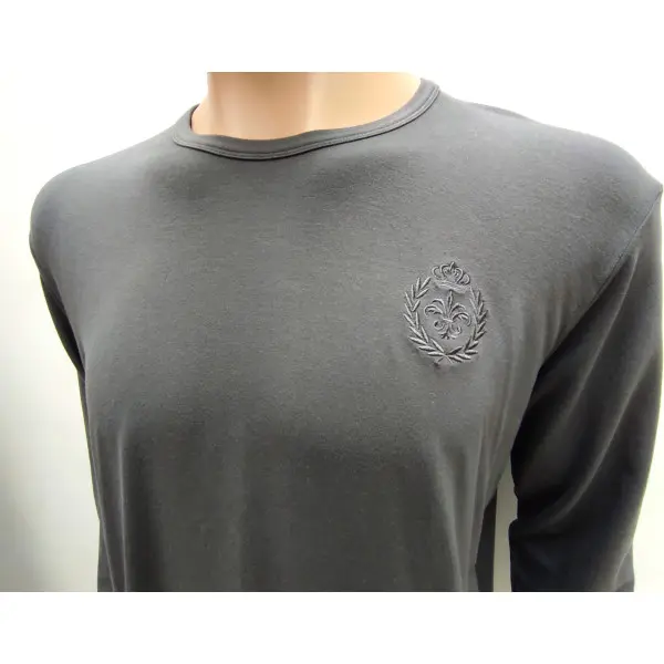 Pijama fino manga comprida 8476 Basic Royal