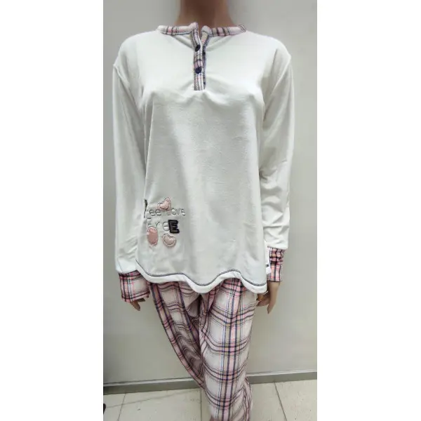 Pijama Polar 25136 xadrez Free Love
