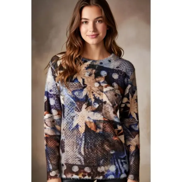 Camisola Floral Abstract 25601