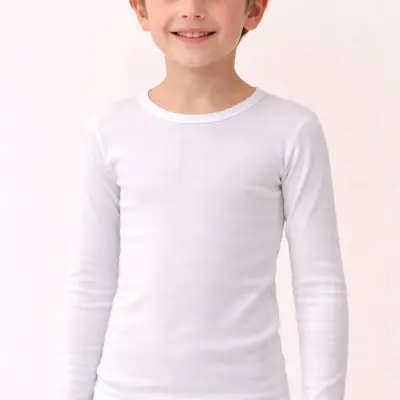 Camisola Interior com manga 105F menino