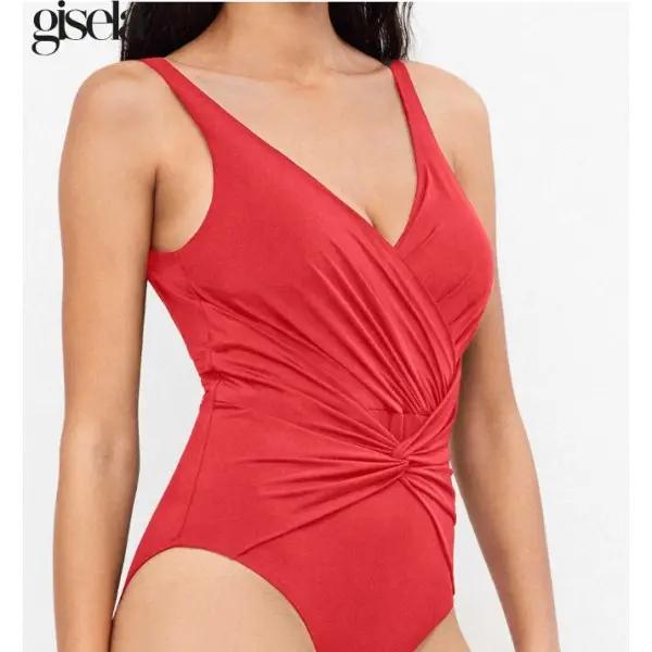 Fato de Banho Modelador Simples e Decotado 30378