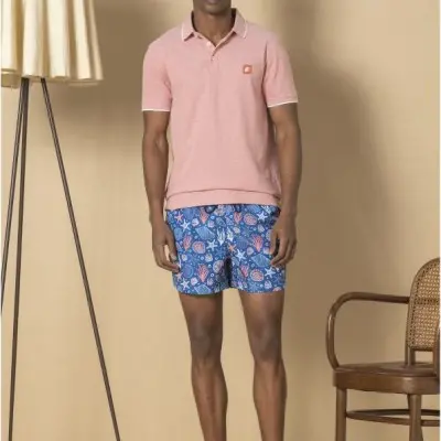 Calção de banho conchas de...