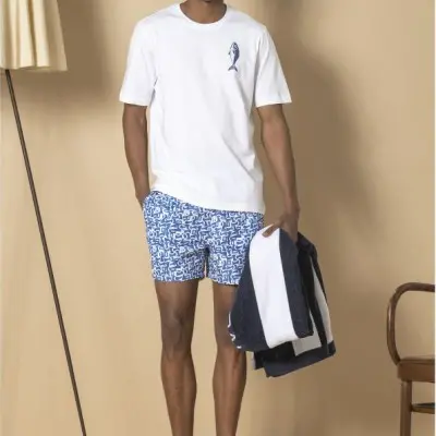 Calção de banho Distorção...