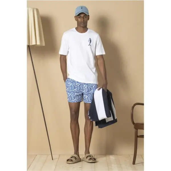 Calção de banho Distorção de água 3156