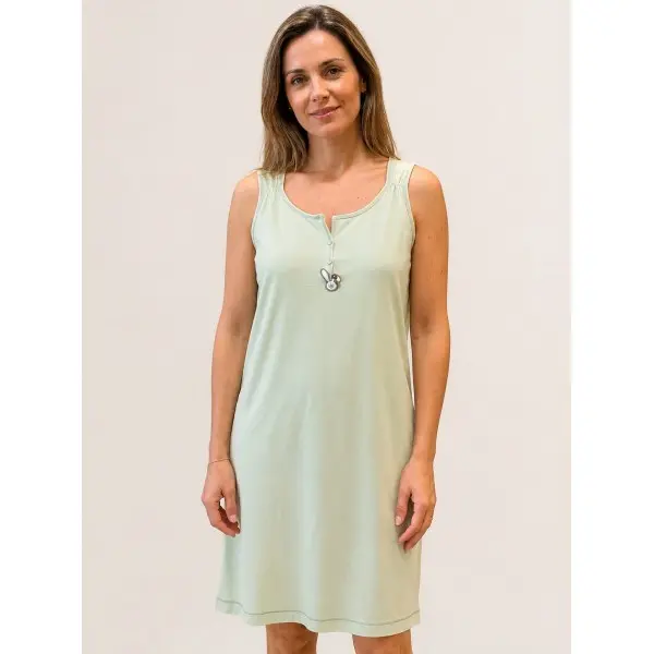 Camisa de Noite curta alça larga 26042 coelhinho