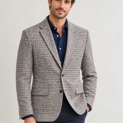 Blazer Padrão axadrezado...